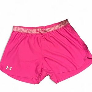 Under Armour Women's Pink Athletic Shorts